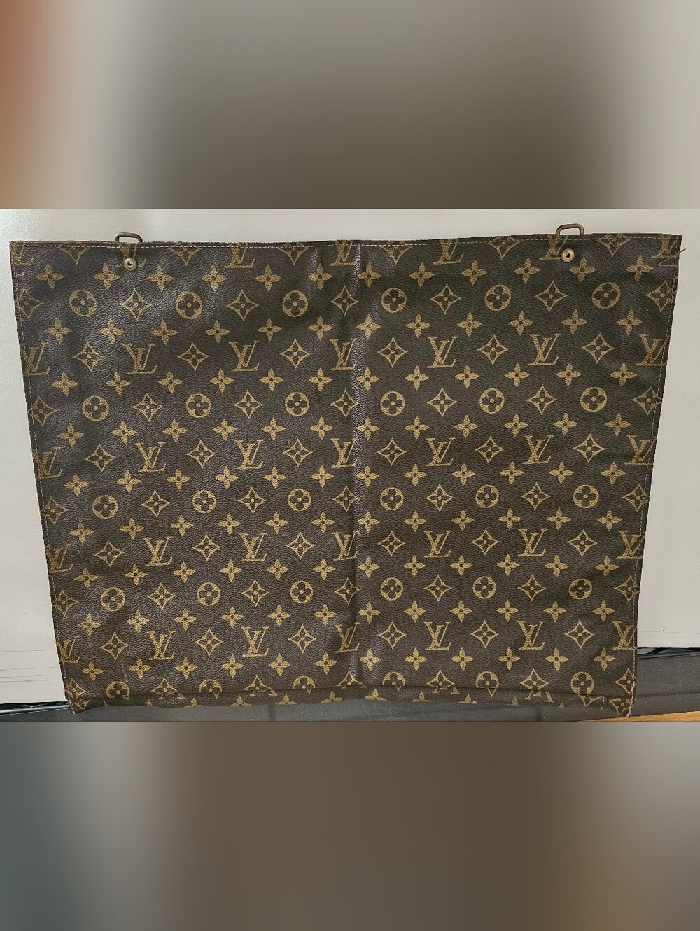 Authentic Louis Vuitton Vintage Monogram Garment Bag Hanging Insert-1986
